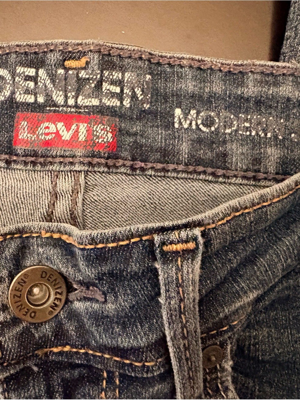 Levi’s Denizen Modern Skinny Blue Jeans 10M